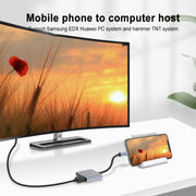 Docking station multifunzione 2 in 1 da USB-C/Tipo-C a doppio HUB HDMI