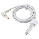 Cavo ricarica USB-C a 5,5x2,5 mm per laptop 1,5 m