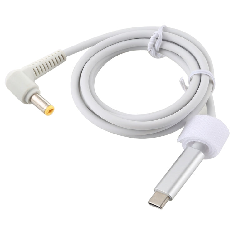 Cavo ricarica USB-C a 5,5x2,5 mm per laptop 1,5 m