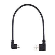Cavo di ricarica da gomito USB a micro USB da 24 cm