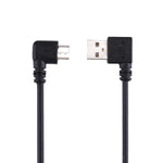 Cavo di ricarica da gomito USB a micro USB da 24 cm