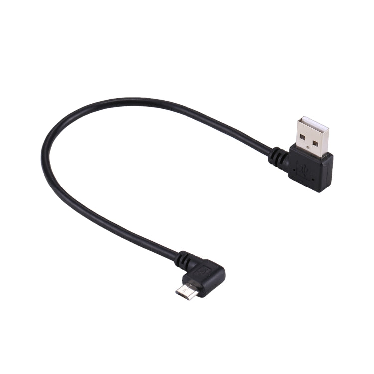 Cavo di ricarica da gomito USB a micro USB da 24 cm