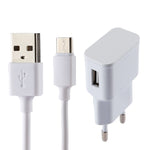 Caricatore USB 5V 2.1A con cavo USB-C da 1 m, presa EU