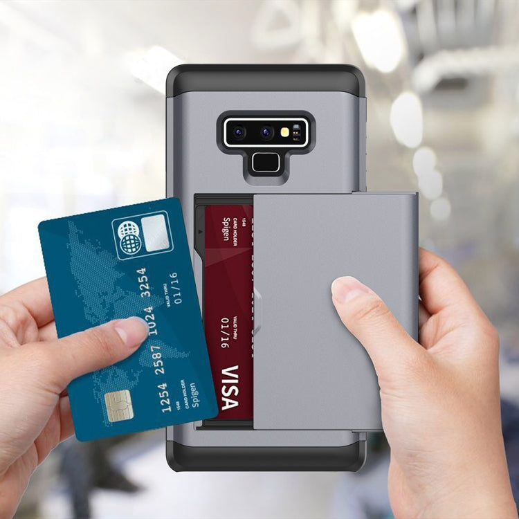 Custodia protettiva con slot carte per Galaxy Note9