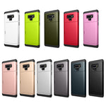 Custodia protettiva con slot carte per Galaxy Note9