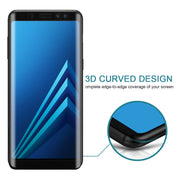 Pellicola vetro temperato per Galaxy A8 (2018) con bordo 3D