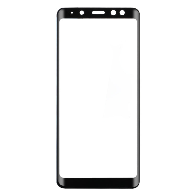 Pellicola vetro temperato per Galaxy A8 (2018) con bordo 3D