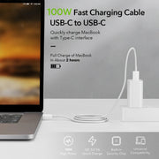 Cavo dati di ricarica rapida originale Xiaomi 5A da USB-C / Type-C a USB-C / Type-C, lunghezza: 1,5 m, 5A Length: 1.5m
