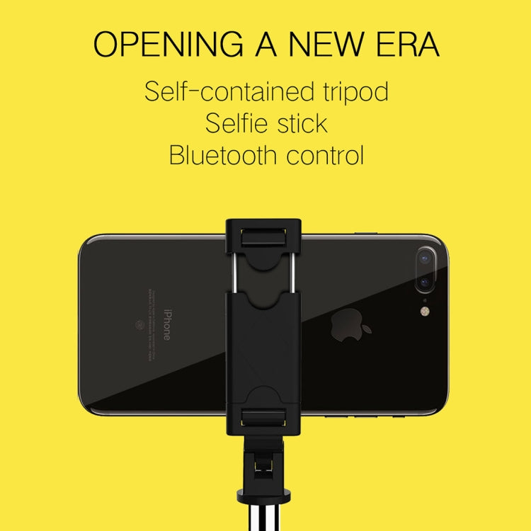 K07 Bluetooth 4.0 Telefono cellulare regolabile Bluetooth Selfie Stick Autoscatto Treppiede con asta