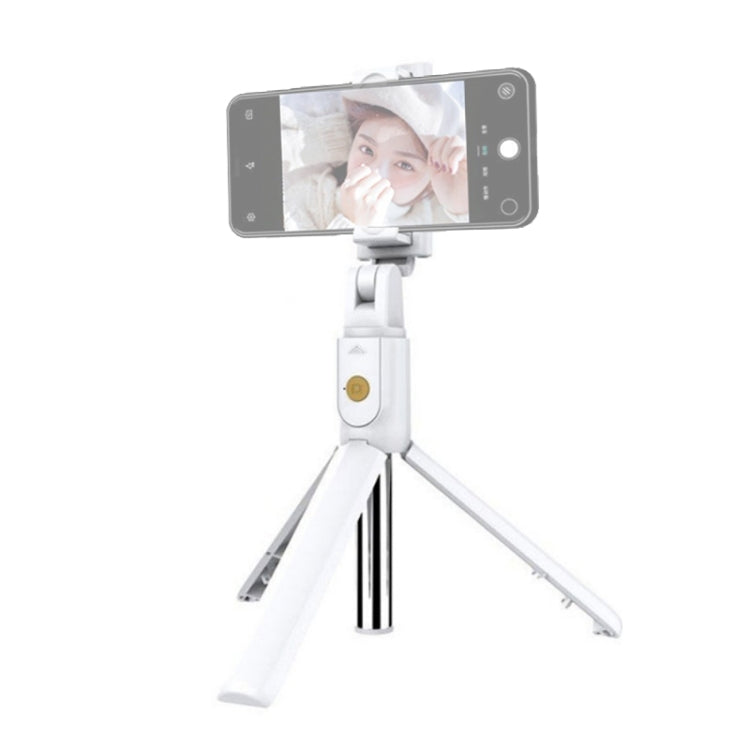 K07 Bluetooth 4.0 Telefono cellulare regolabile Bluetooth Selfie Stick Autoscatto Treppiede con asta