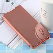 Custodia in pelle PU con effetto specchio per Galaxy S10 Plus