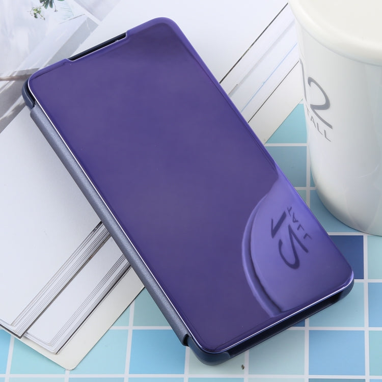 Custodia in pelle PU con effetto specchio per Galaxy S10 Plus