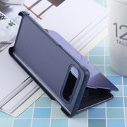 Custodia in pelle PU con effetto specchio per Galaxy S10 Plus