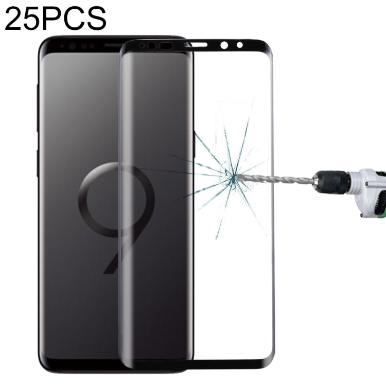 Pellicola vetro temperato 9H per Galaxy S9 Plus 3D curva