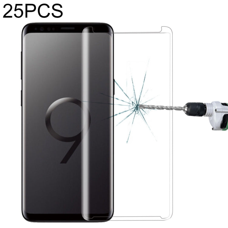 Pellicola in vetro temperato curva per Samsung Galaxy S9 Plus