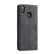 Custodia portafoglio in pelle con flip per Galaxy A20 A30