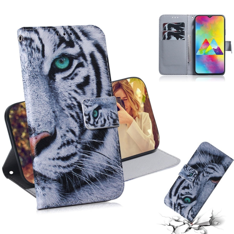 Custodia portafoglio in pelle per Samsung Galaxy M20