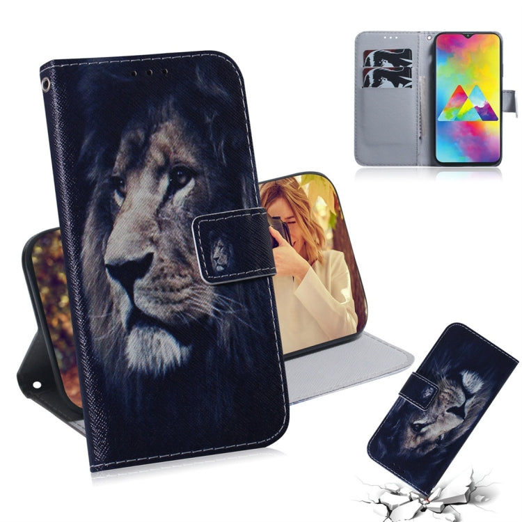Custodia portafoglio in pelle per Samsung Galaxy M20