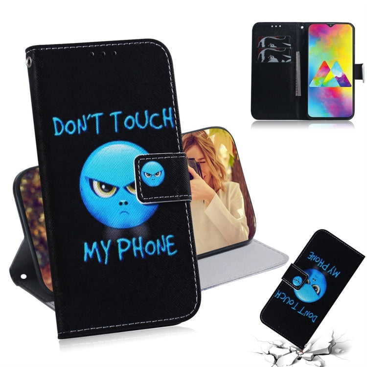 Custodia portafoglio in pelle per Samsung Galaxy M20