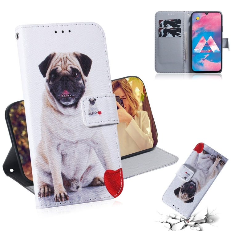 Custodia portafoglio in pelle per Samsung Galaxy M30