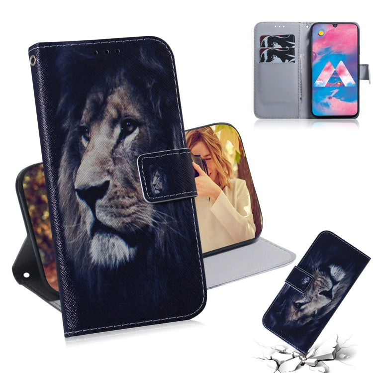 Custodia portafoglio in pelle per Samsung Galaxy M30