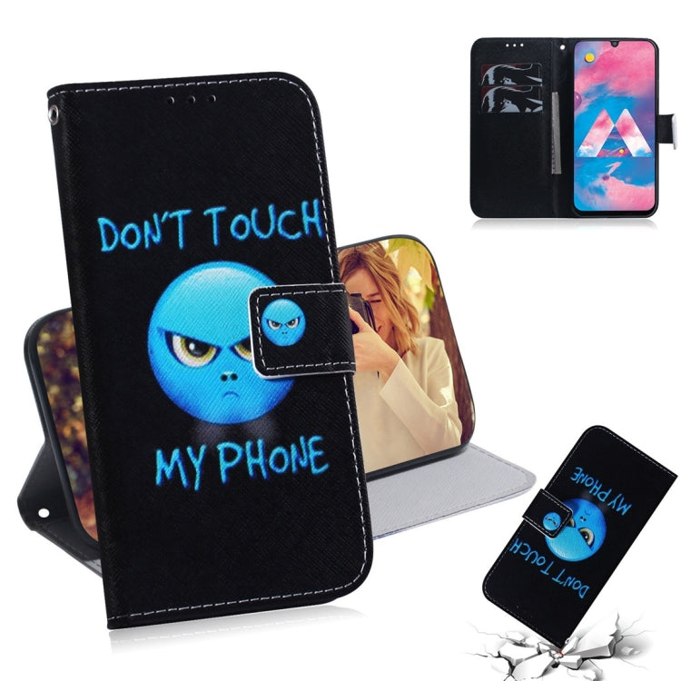 Custodia portafoglio in pelle per Samsung Galaxy M30