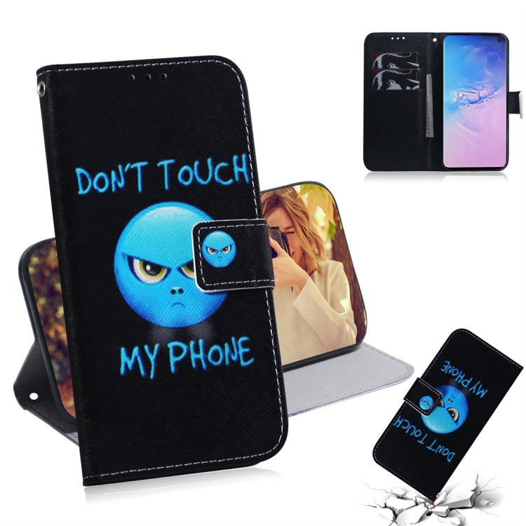 Custodia portafoglio in pelle per Samsung Galaxy S10