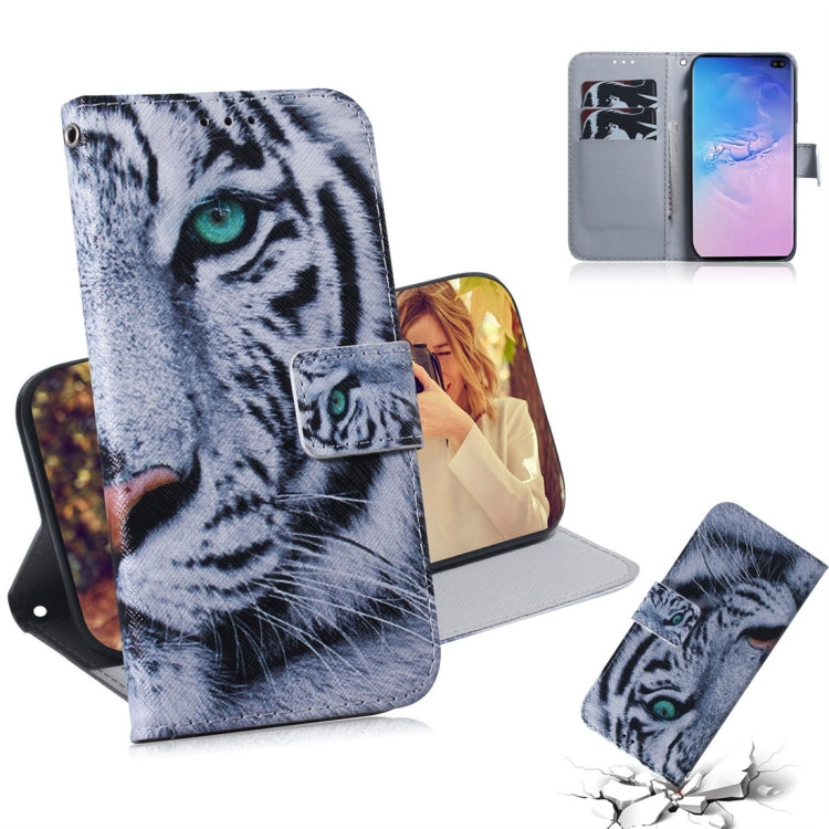 Custodia portafoglio in pelle per Galaxy S10 Plus