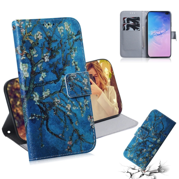 Custodia portafoglio in pelle con chiusura orizzontale Galaxy S10