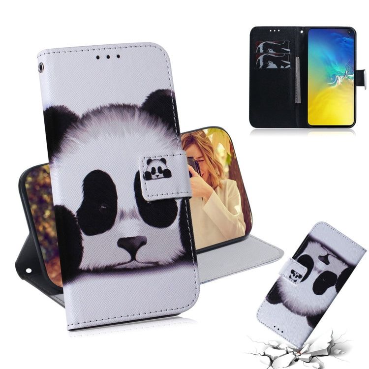 Custodia portafoglio in pelle sintetica per Galaxy S10e
