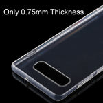 Custodia TPU trasparente ultrasottile per Samsung Galaxy S10+