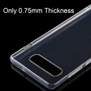 Custodia TPU trasparente ultrasottile per Samsung Galaxy S10+