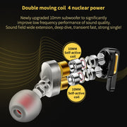 Cuffie QKZ CK3 HIFI Intrauricolari