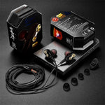 Cuffie QKZ CK8 HiFi intrauricolari per sport e musica