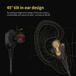 Cuffie QKZ CK8 HiFi intrauricolari per sport e musica