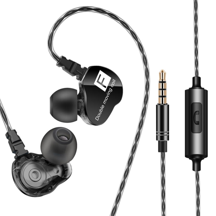 Cuffie intrauricolari QKZ CK9 HiFi per sport