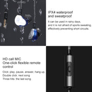 Cuffie intrauricolari QKZ CK9 HiFi