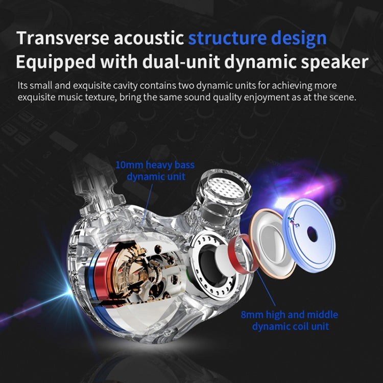 Cuffie intrauricolari QKZ CK9 HiFi per sport