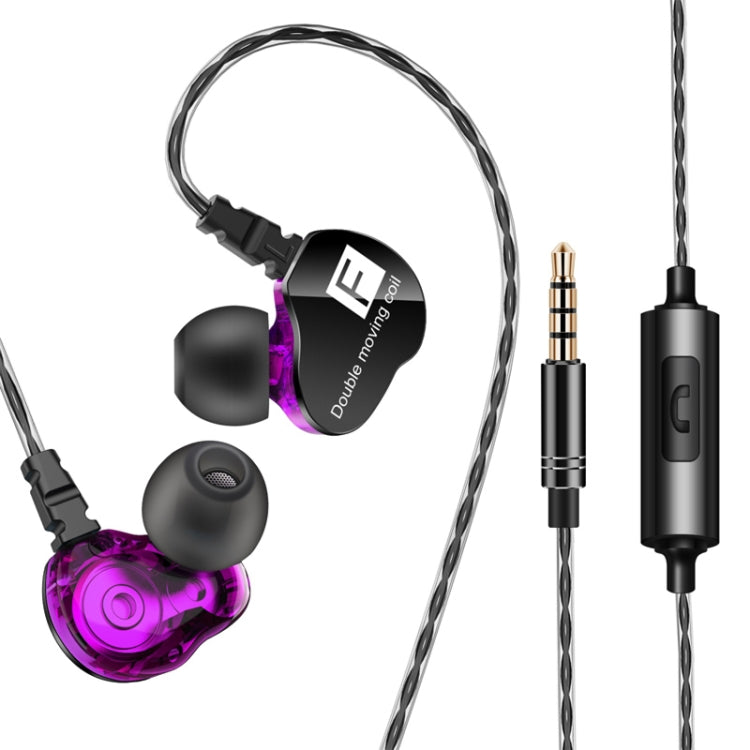 Cuffie intrauricolari QKZ CK9 HiFi per sport