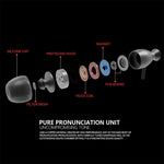 Cuffie intrauricolari QKZ DM2 con microfono
