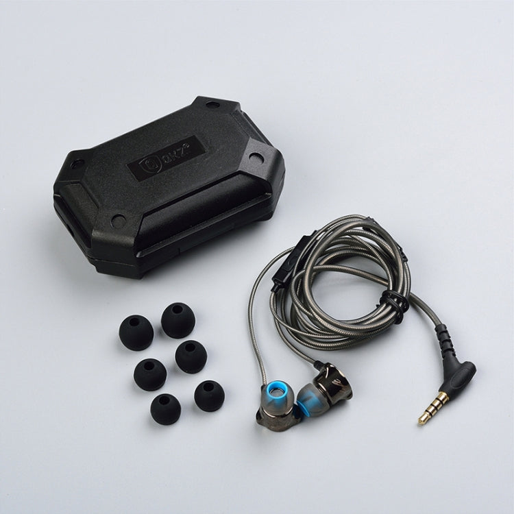 Cuffie intrauricolari QKZ DM7 con microfono in metallo