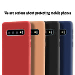 Custodia TPU morbido satinato per Samsung Galaxy S10+