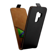 Custodia in pelle con slot carte per Samsung Galaxy S9+