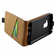 Custodia in pelle con slot carte per Samsung Galaxy S9+