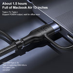 Cavo USB-C a Lightning 1,2m ricarica rapida PD