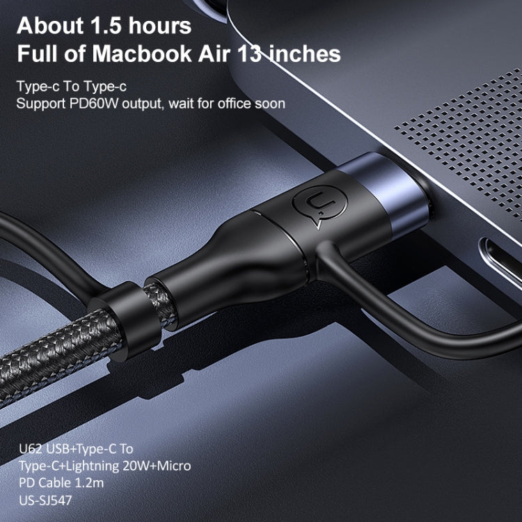 Cavo USB-C a Lightning 1,2m ricarica rapida PD