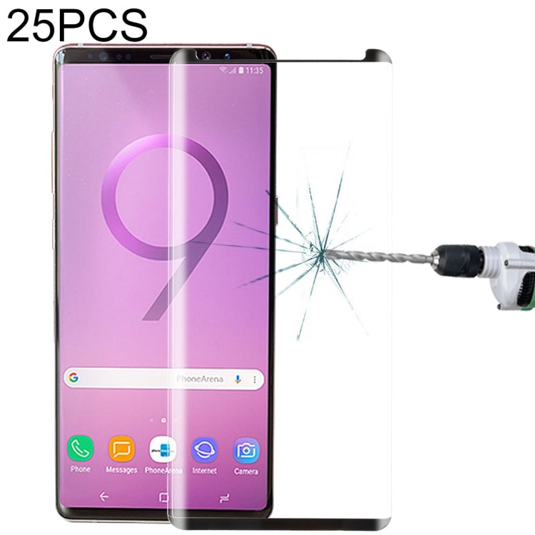 Pellicola in vetro temperato per Samsung Galaxy Note9 25 pezzi