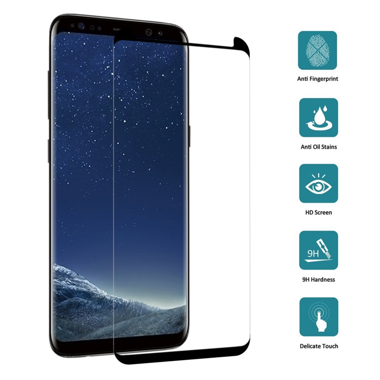 Pellicola in vetro temperato curvo per Samsung Galaxy S8