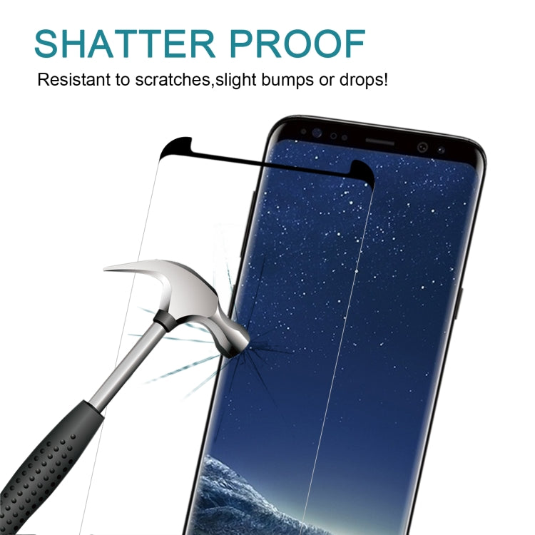 Pellicola in vetro temperato curvo per Samsung Galaxy S8