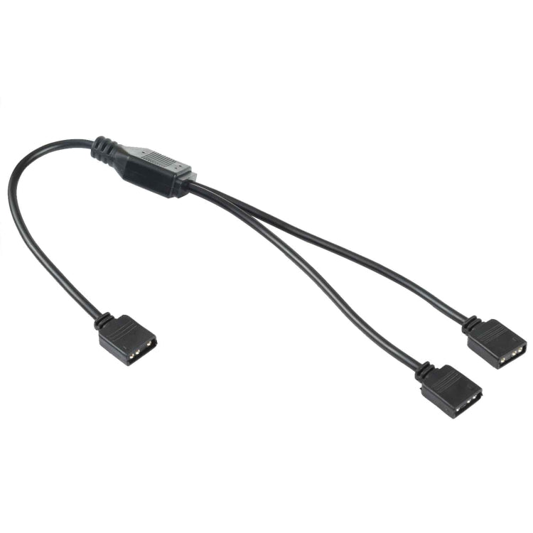 Cavo di prolunga di raffreddamento per PC AURA RGB a 3 pin 5 V da 1 a 2 per Asus, 1 to 2